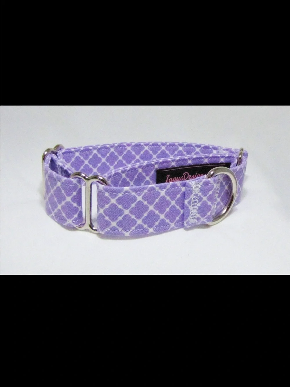 Martingale Pet Collar Lavender Lattice